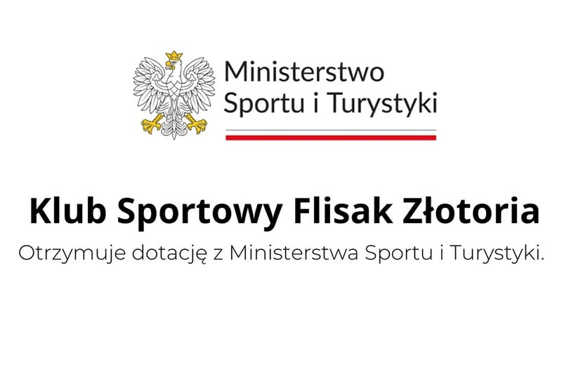 Dotacja z Ministerstwa Sportu i Turystyki